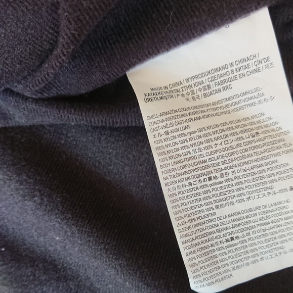 Vans black nylon Jacket, size S - Picture 8 of 8